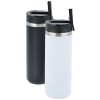 View Image 4 of 4 of Buckhorn Bottle with Flip Straw - 18 oz.