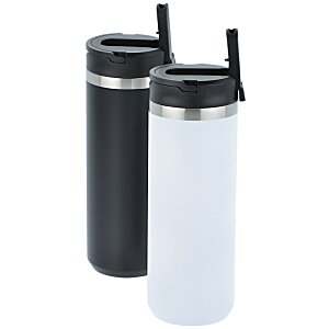Additional Image 3 - a couple of black and white water bottles