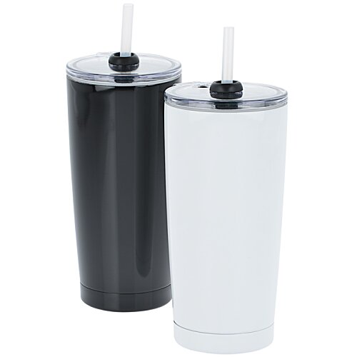 Revelstoke Vacuum Tumbler with Straw - 20 oz. Image 4 of 4