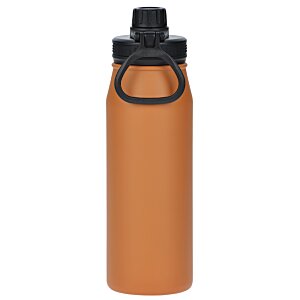 Additional Image 1 - a brown water bottle with a black handle