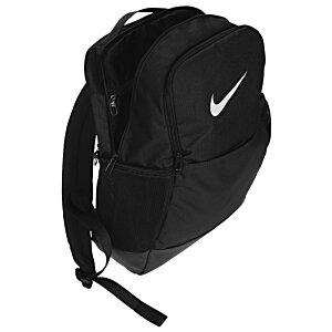 Additional Image 3 - a black backpack with a white swoosh