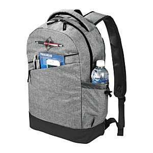 Additional Image 1 - a grey backpack with a black strap