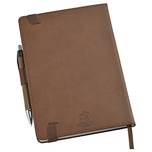 Additional Image 3 - a brown book with a pen