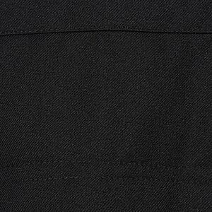 Additional Image 2 - a black fabric with a white stripe