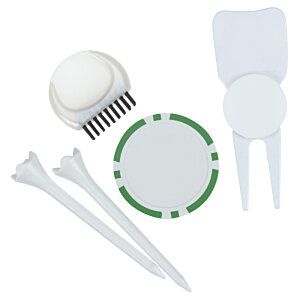 Additional Image 1 - a group of golf tees and golfing equipment
