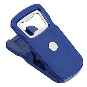 Additional Image 1 - a blue clip with a white circle