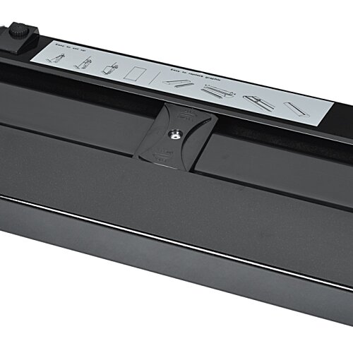 Additional Image 5 - a black rectangular object with a white label