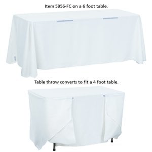 Additional Image 1 - a table with a white tablecloth