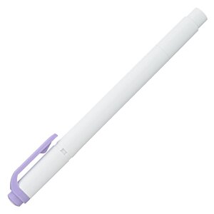 Additional Image 4 - a white pen with purple cap