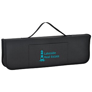 Additional Image 1 - a black bag with blue text