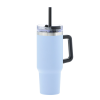 View Image 2 of 4 of Intrepid Vacuum Mug with Straw - 40 oz. - Full Colour