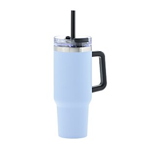 Additional Image 1 - a blue and black tumbler