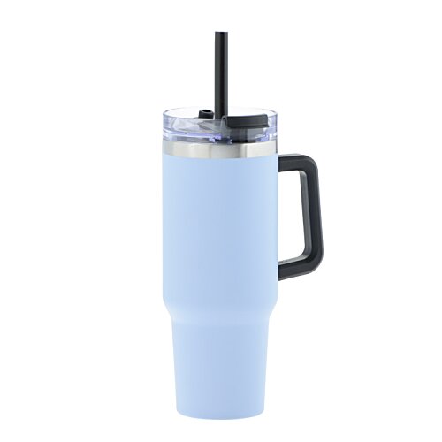 Additional Image 1 - a blue and black tumbler