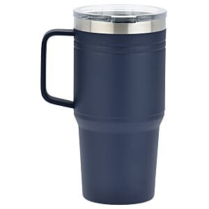 Additional Image 1 - a blue and silver mug