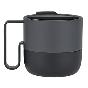 Additional Image 4 - a black mug with a handle