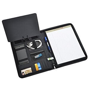 Additional Image 3 - a black case with a white paper in it
