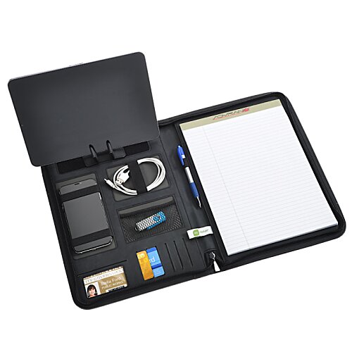 Additional Image 3 - a black case with a white paper in it