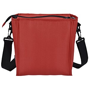 Additional Image 3 - a red bag with black straps