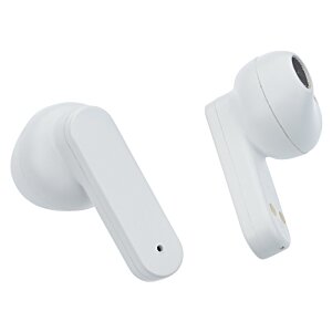 Additional Image 6 - a pair of white earbuds