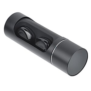 Additional Image 2 - a black cylindrical object with three balls