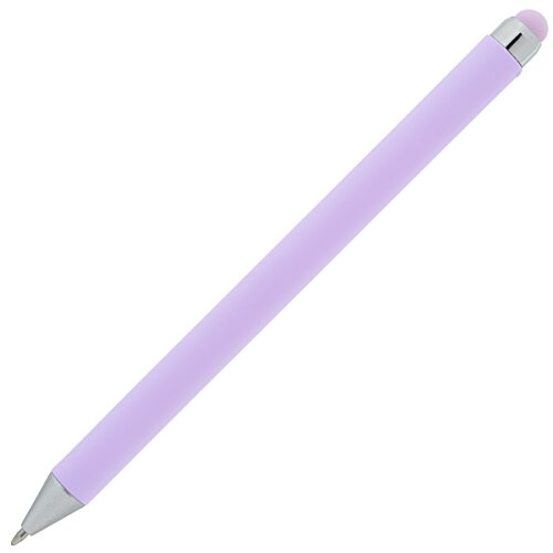 Additional Image 2 - a purple pen with a silver tip