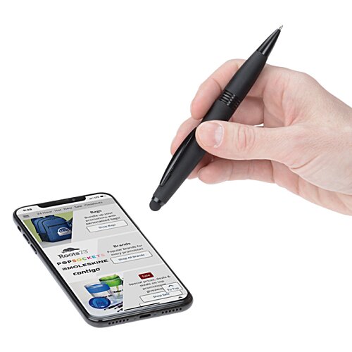 Additional Image 1 - a hand holding a stylus and a cell phone