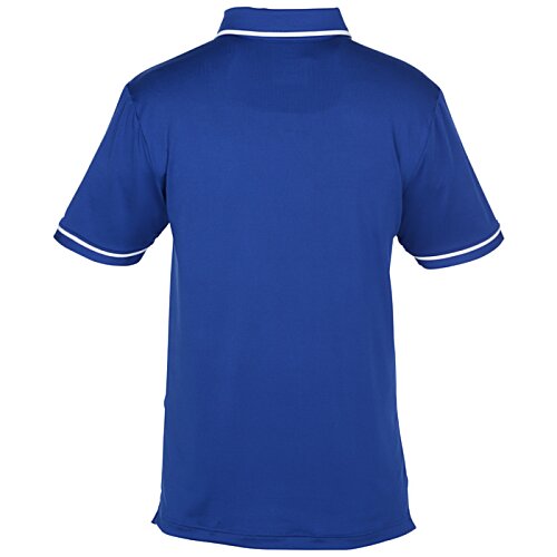 Additional Image 1 - a blue shirt with white trim