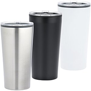 Additional Image 2 - a group of stainless steel tumblers