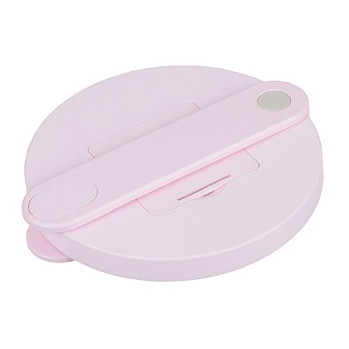 Additional Image 1 - a pink circular object with a handle