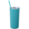 View Image 2 of 4 of Refresh Baylos Vacuum Tumbler with Straw - 20 oz. - Full Colour