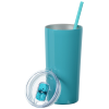 View Image 3 of 4 of Refresh Baylos Vacuum Tumbler with Straw - 20 oz. - Full Colour
