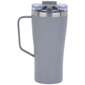 Additional Image 2 - a grey and blue coffee mug
