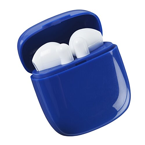 Additional Image 1 - a blue case with white balls inside