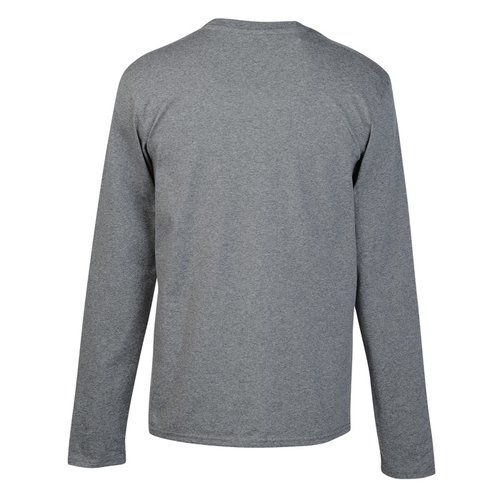 Additional Image 1 - a grey long sleeved shirt