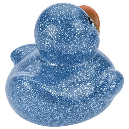 Additional Image 3 - a blue rubber ducky toy