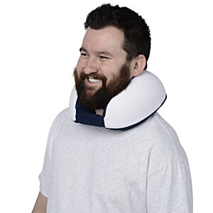 Additional Image 6 - a man with a neck pillow