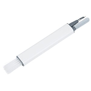 Additional Image 4 - a white pen with a silver tip