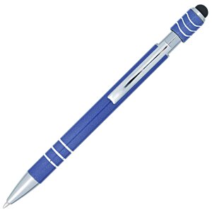 Additional Image 2 - a blue pen with a white cap