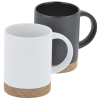 View Image 2 of 2 of Caspian Coffee Mug with Cork Bottom - 13.5 oz.