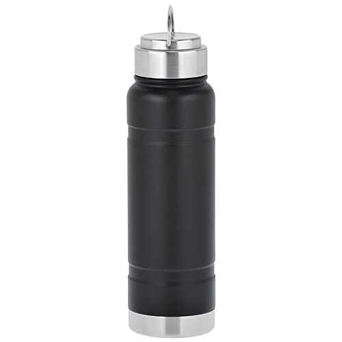 Additional Image 3 - a black and silver water bottle with Willis Tower in the background