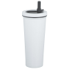 Additional Image 2 - a white cup with a straw