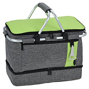 Additional Image 1 - a grey and green cooler