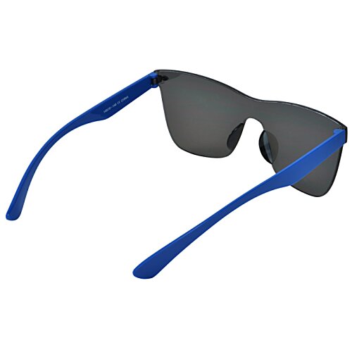 Additional Image 2 - a pair of sunglasses with blue lenses
