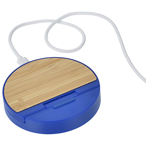 Additional Image 5 - a red and white circular object with a white cord