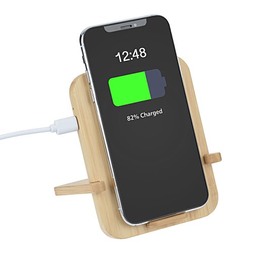 Additional Image 4 - a phone charging on a stand
