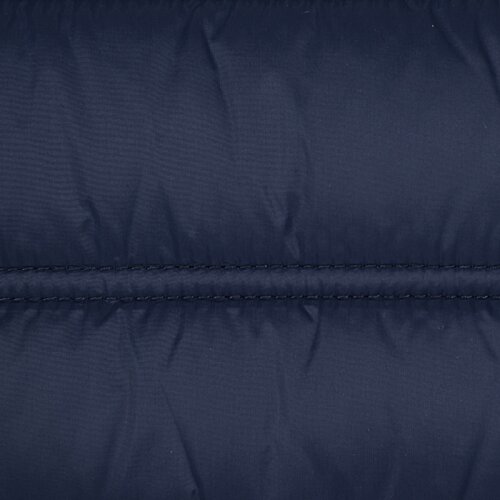 Additional Image 2 - a blue down jacket with a white stripe