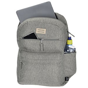 Additional Image 1 - a grey backpack with a pocket