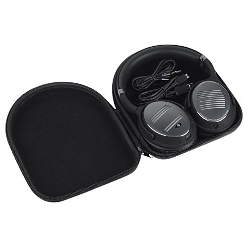 Additional Image 4 - a black case with a pair of earbuds