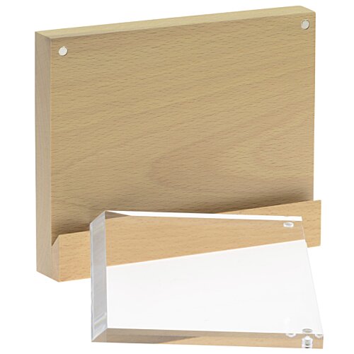 Additional Image 1 - a wooden board with a white label