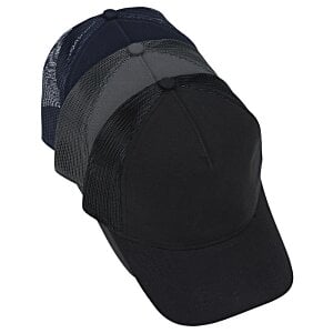 Additional Image 2 - a black hat with a black band